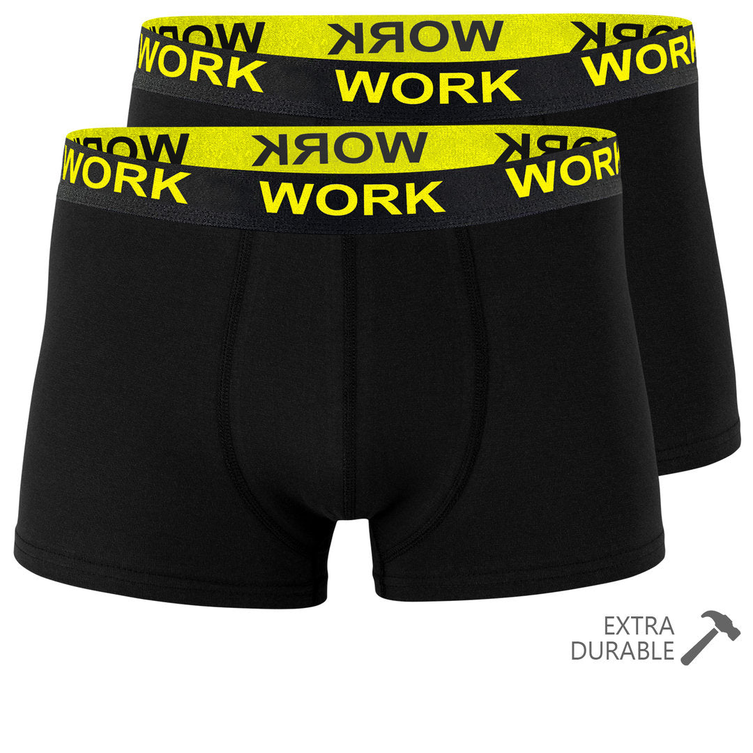 Heren boxershorts "WORK" van katoen