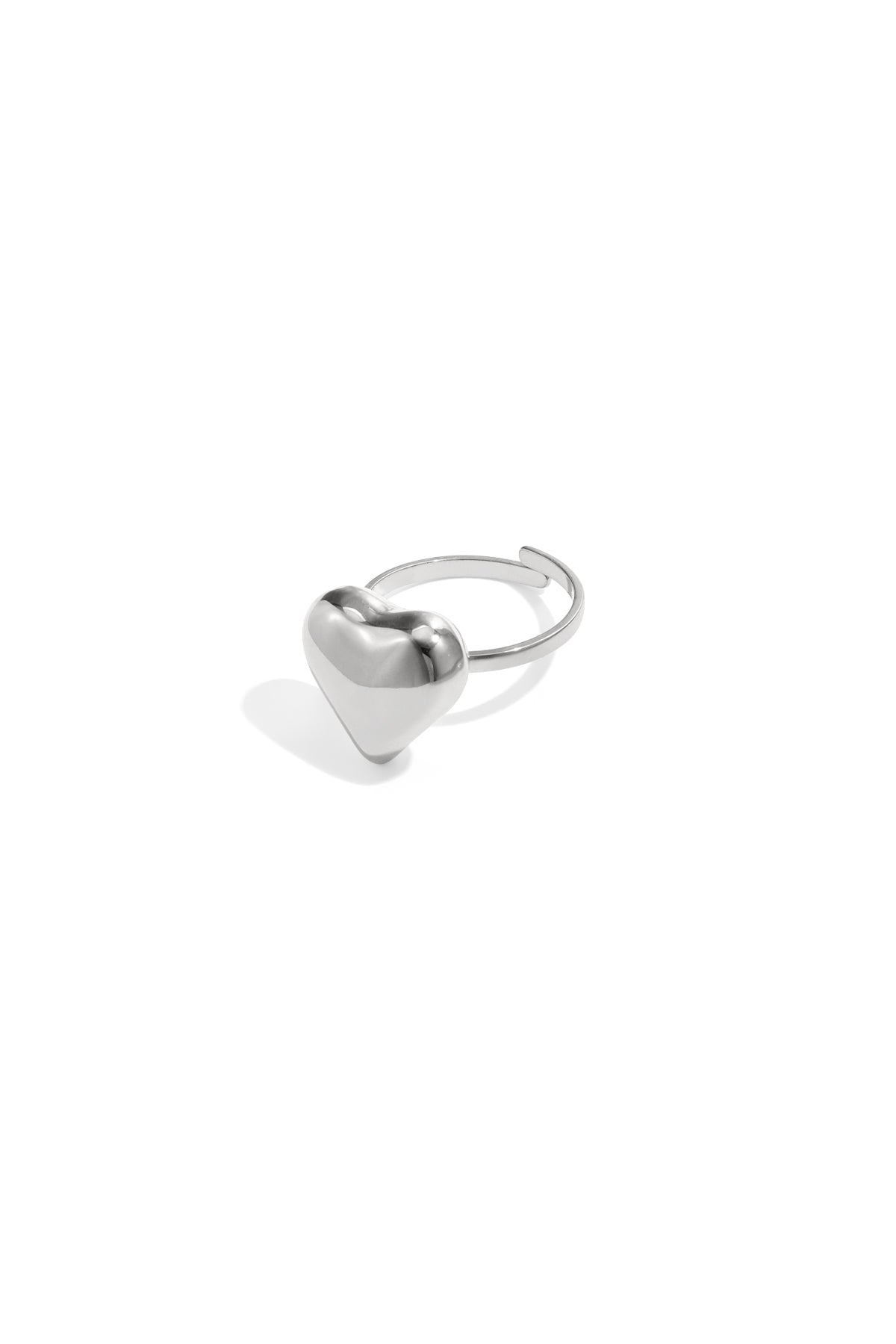 Statement ring klassiek hart