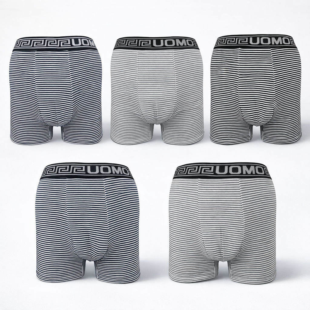 5 stuks Katoen boxershorts heren – UOMO