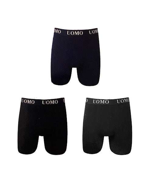3 stuks Katoen Heren Boxershorts Met Lange Pijpen maat:XL