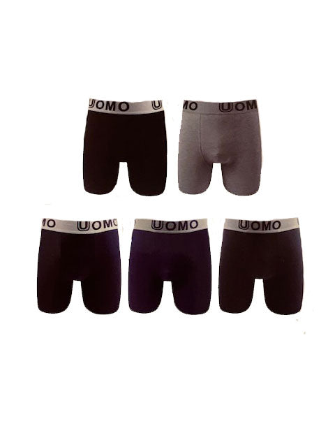 5 stuks Katoen Boxershorts Heren Met Lange Pijpen