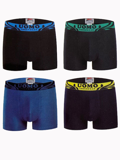 4 stuks Grote maat Katoen Heren Boxershorts K