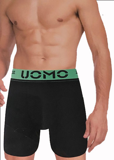 4 stuks sport Katoen Herenboxershorts Met Lange Pijpen