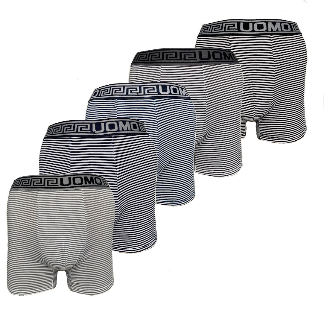 Set van 5 stuks UOMO katoen boxershorts
