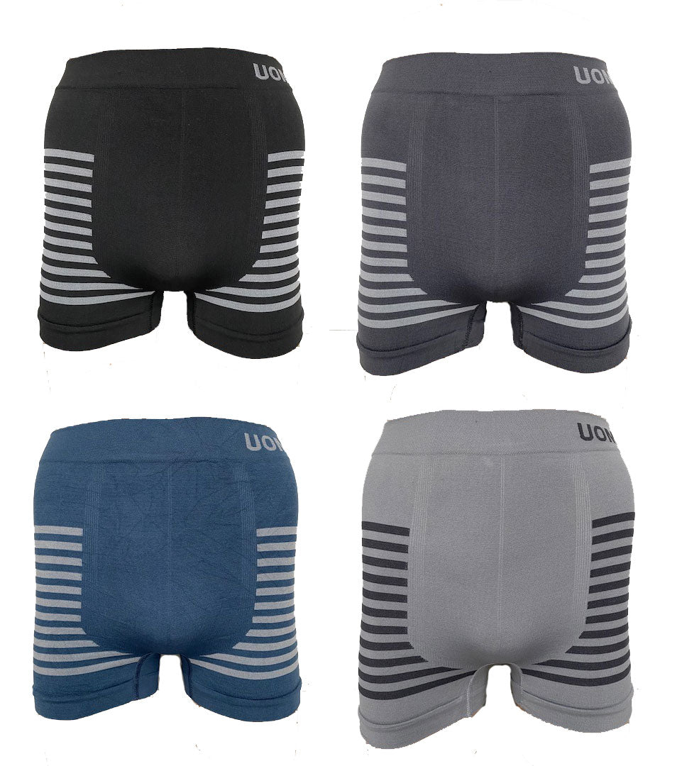 Set van 12 stuks UOMO naadloos herenboxershorts