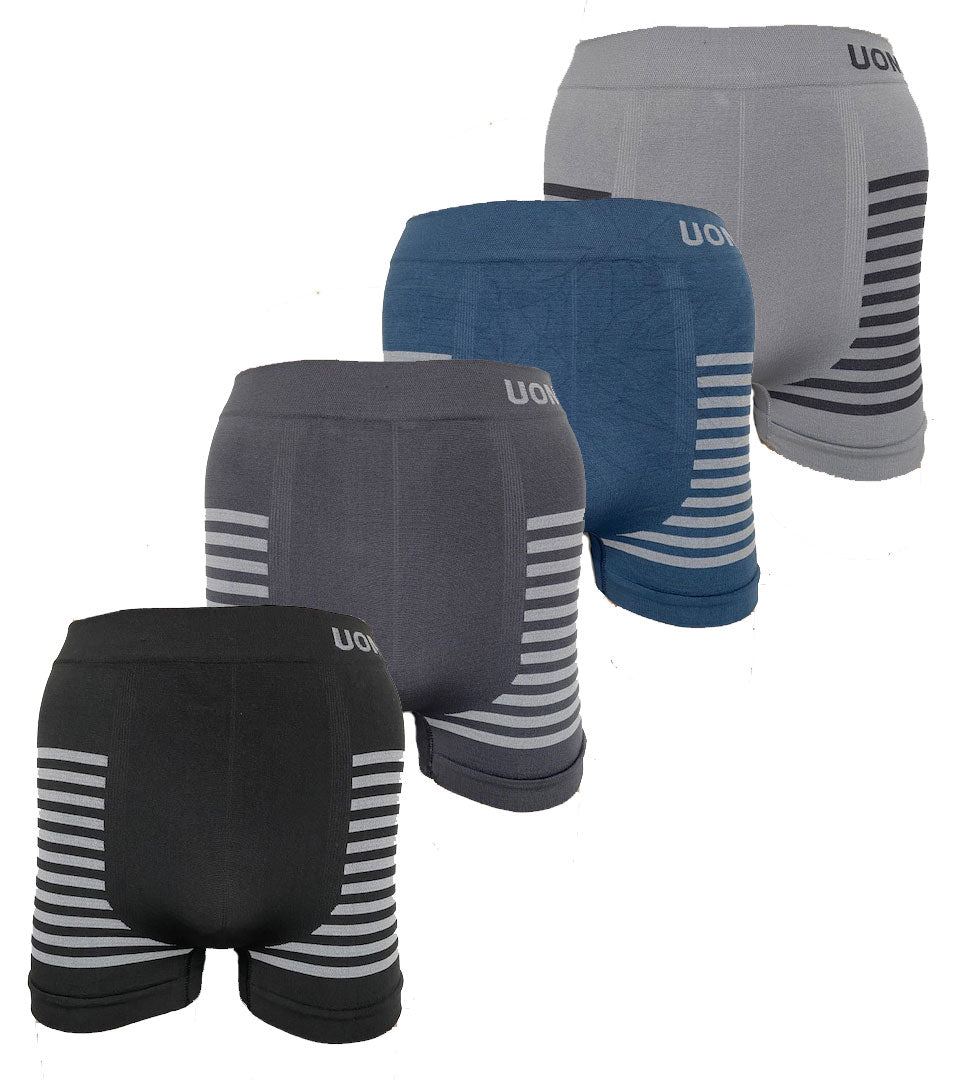 12 stuks Naadloze boxershorts heren – UOMO