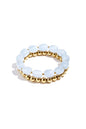 Armbandenset met asymmetrische kralen