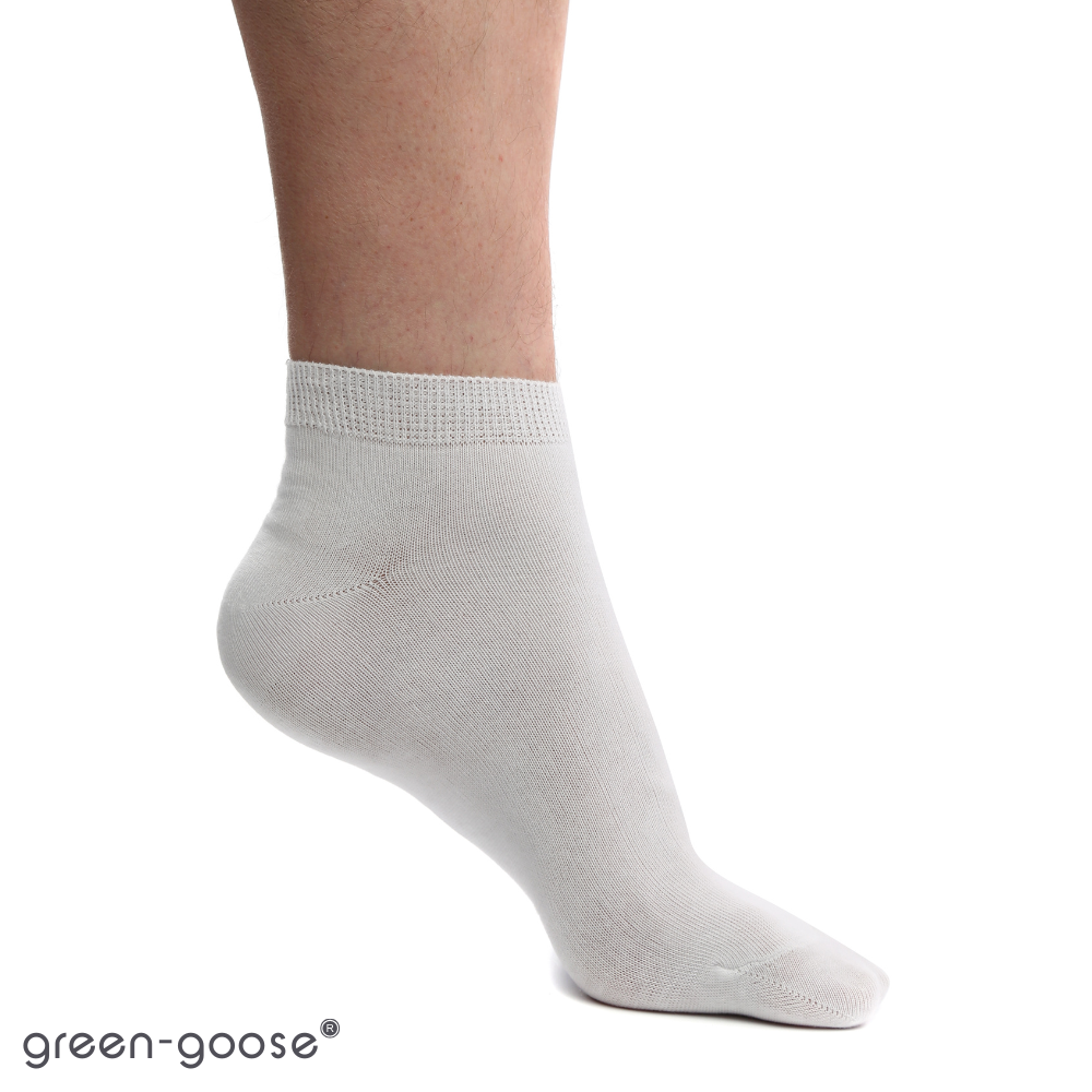 green-goose Bamboe Dames Enkelsokken - 5 Paar