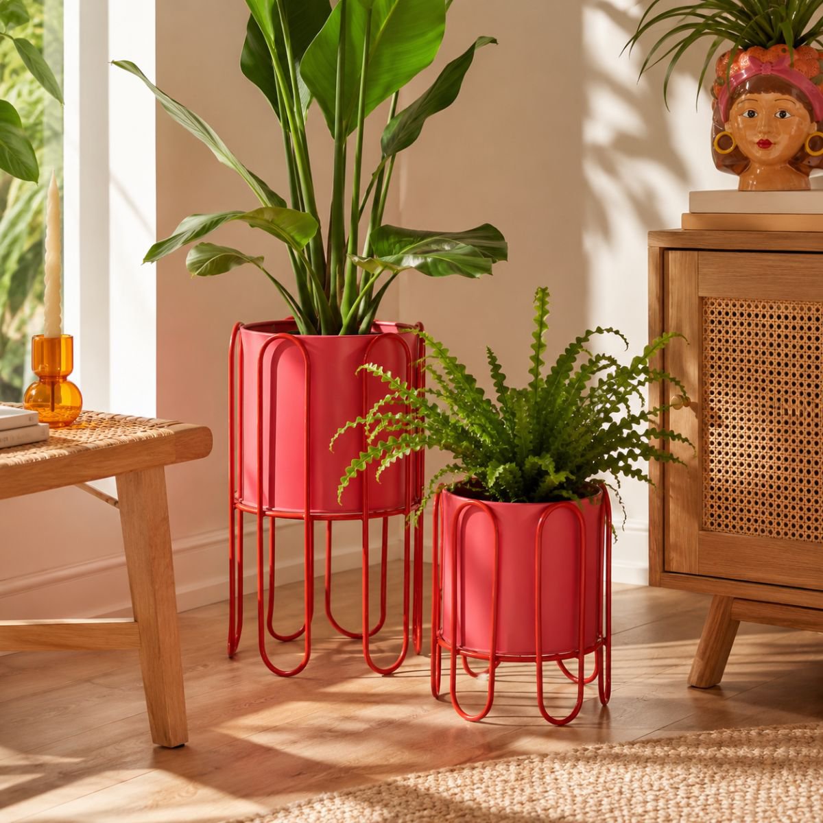Bloempot Dione Roze