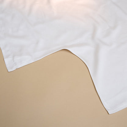 TENCEL™ - Sateen Dekbedovertrek Wit