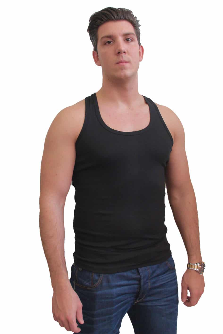 3 stuks NAFT heren halter hemd tanktop