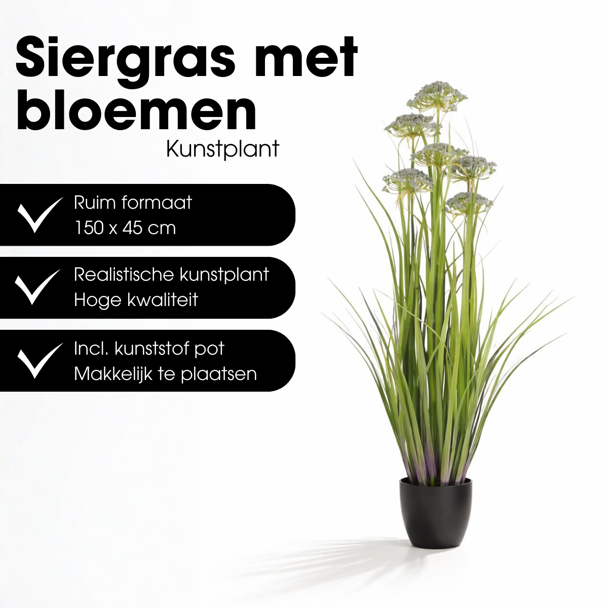 Artificial Plant Decorative Grass Purple