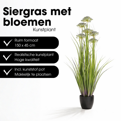 Artificial Plant Decorative Grass Purple