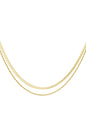 flat and chain double ketting