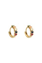 Earrings Little Sunset Gold Color Copper