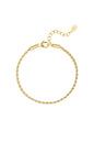 Armband jasseron gedraaid smal - zilver-2.0MM