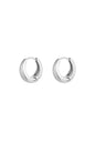 medium basic hoop oorbellen