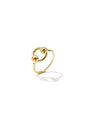 Minimalistische ring met cirkel