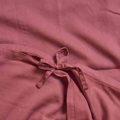 Kids - TENCEL™ Twill Dekbedovertrek Dusty Rose