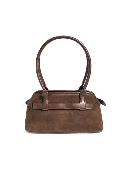 Handtassen Effen Kleur Casual Suède Dagelijkse Accessoires