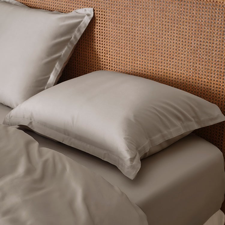 TENCEL™ - Sateen Dekbedovertrek Taupe