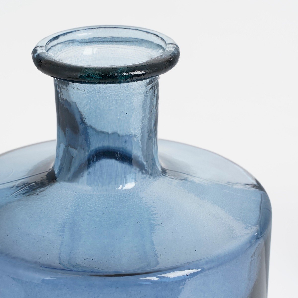 Decoratieve fles Guan Blauw