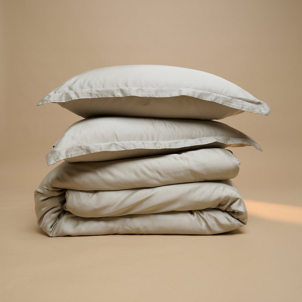 TENCEL™ - Sateen Dekbedovertrek Taupe