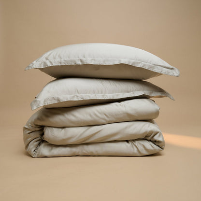 TENCEL™ - Sateen Dekbedovertrek Taupe