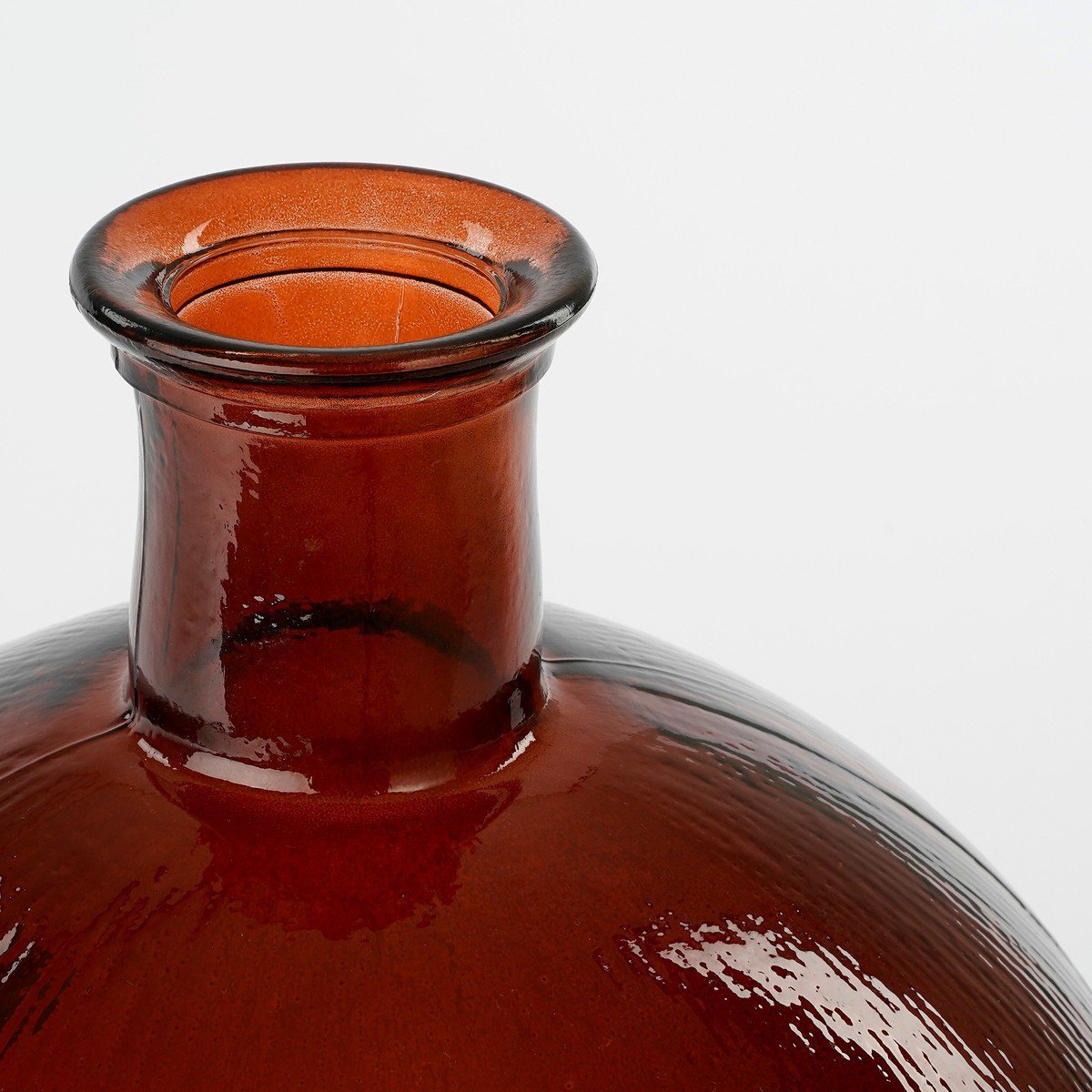 Decoratieve fles Firenza Donkerbruin
