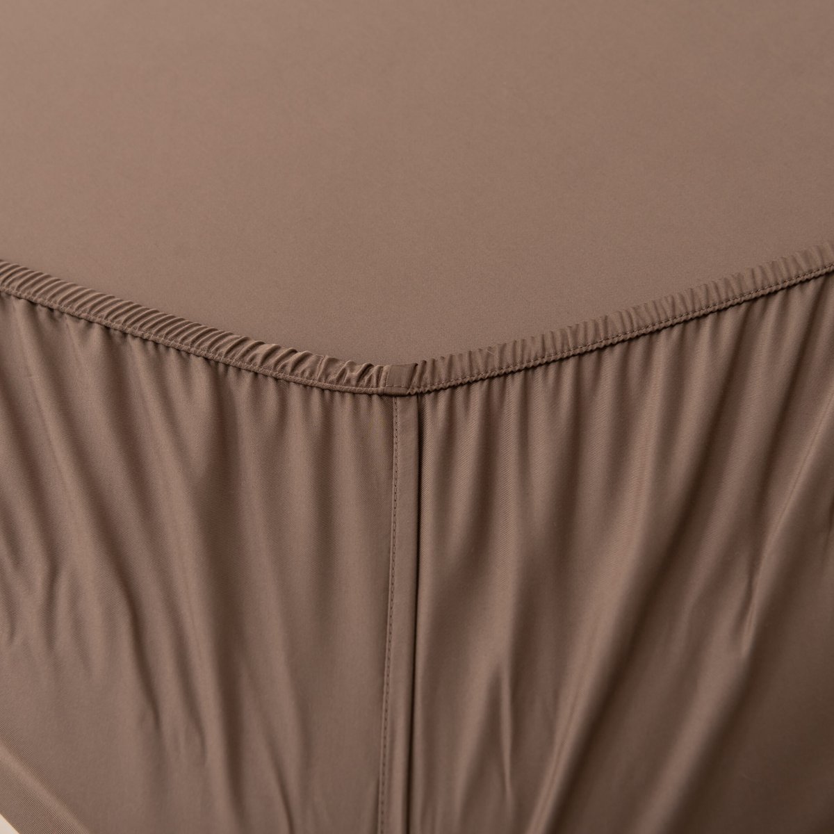 Donkerbruin Bamboe Beddengoedset 1-persoons – 400TC Tanboocel - Coffee Brown