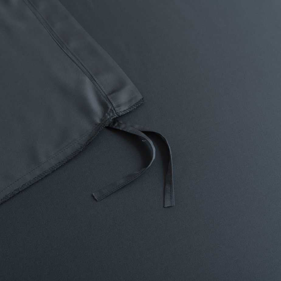 Donkerblauw Bamboe Beddengoedset 1-persoons – 400TC Tanboocel - Space Blue