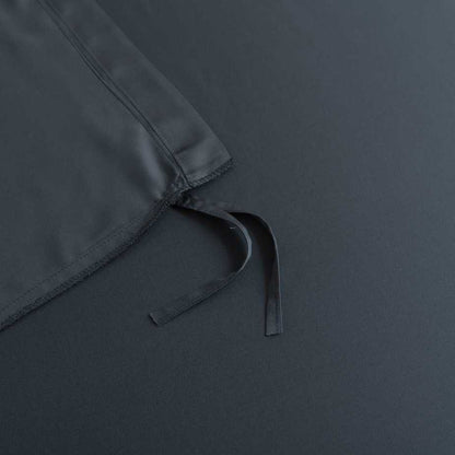Donkerblauw Bamboe Beddengoedset 1-persoons – 400TC Tanboocel - Space Blue