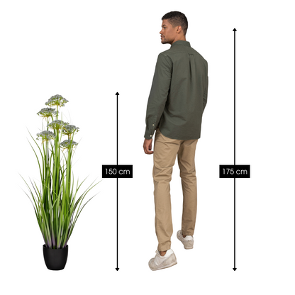Artificial Plant Decorative Grass Purple