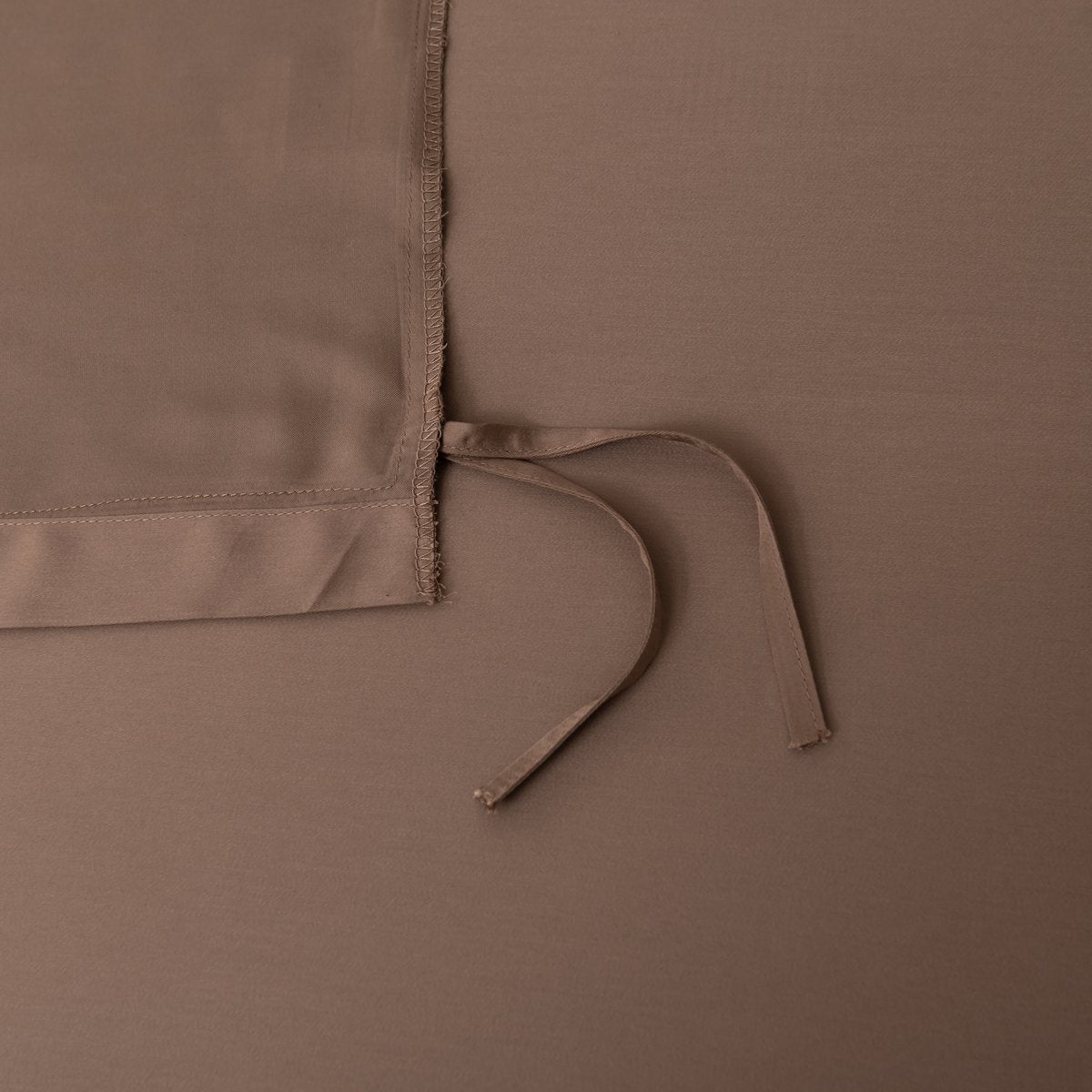 Donkerbruin Bamboe Beddengoedset 2-persoons – 400TC Tanboocel - Coffee Brown