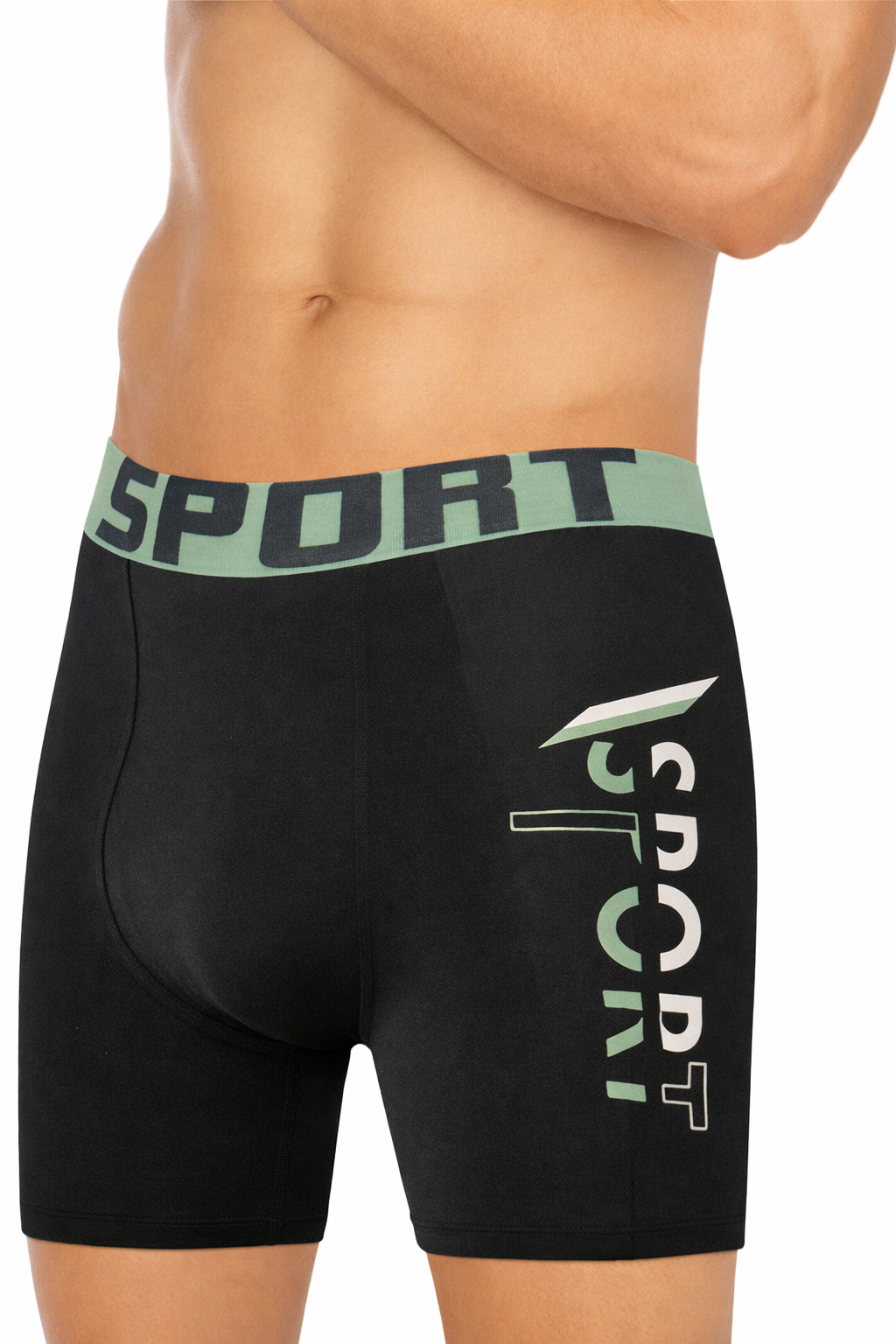 5 stuks Katoen heren sport boxershorts lange pijpen