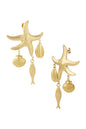 Starfish Treasures-oorbellen