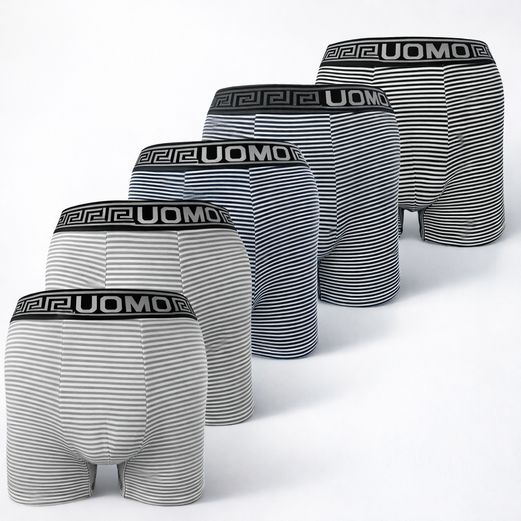 5 stuks Katoen boxershorts heren – UOMO
