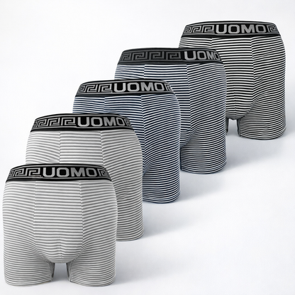 5 stuks Katoen boxershorts heren – UOMO