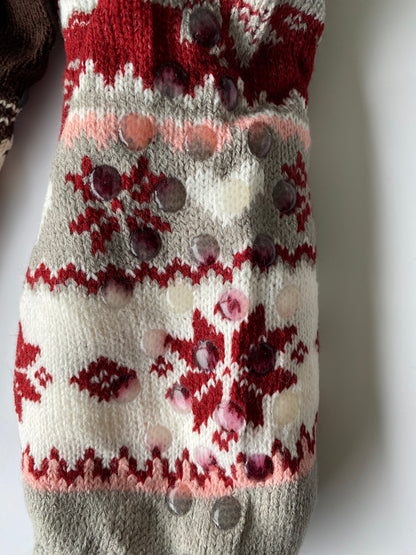 2 paar Anti-slip huissokken dames – warm & comfortabel