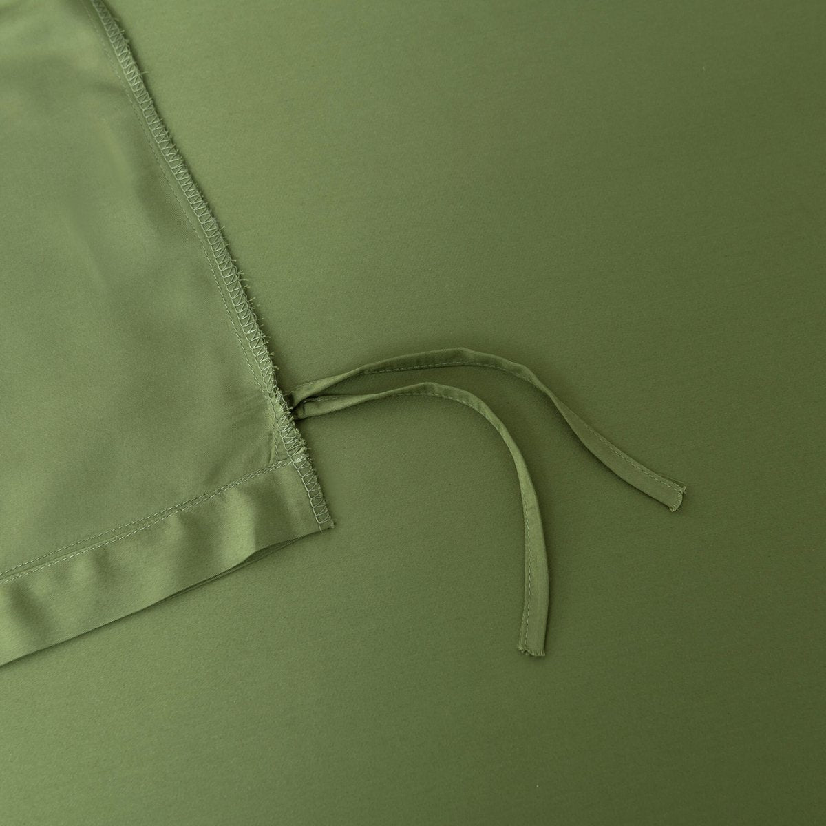 Donkergroen Bamboe Beddengoedset 2-persoons – 400TC Tanboocel - Deep Moss