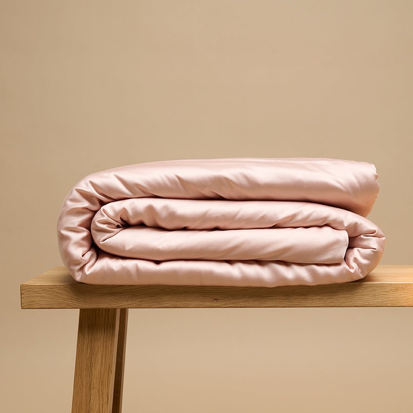 Eco Bamboe Dekbedovertrek Powder peach