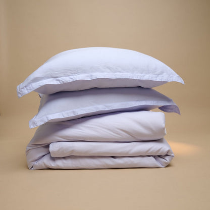 TENCEL™ Twill Dekbedovertrek Lavendel Blauw