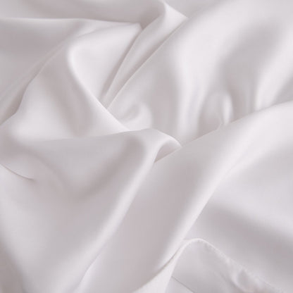 Wit bamboe Hoeslaken voor Topdekmatras Premium – 400TC Tanboocel – 100% bamboe – Coco White