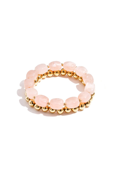 Armbandenset met asymmetrische kralen