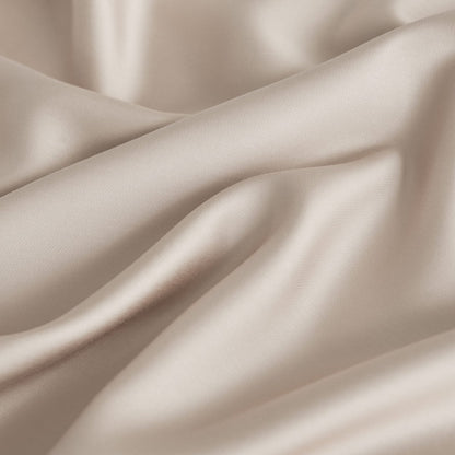 Beige bamboe Hoeslaken voor Topdekmatras Premium – 400TC Tanboocel – 100% bamboe – Soft Taupe