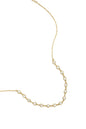 Ketting met ronde zirkonia steentjes