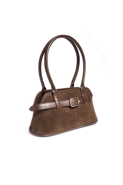 Handtassen Effen Kleur Casual Suède Dagelijkse Accessoires