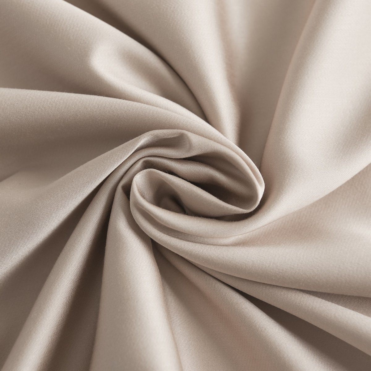 Beige bamboe Hoeslaken Premium - t/m 30cm - 400TC Tanboocel - Soft Taupe