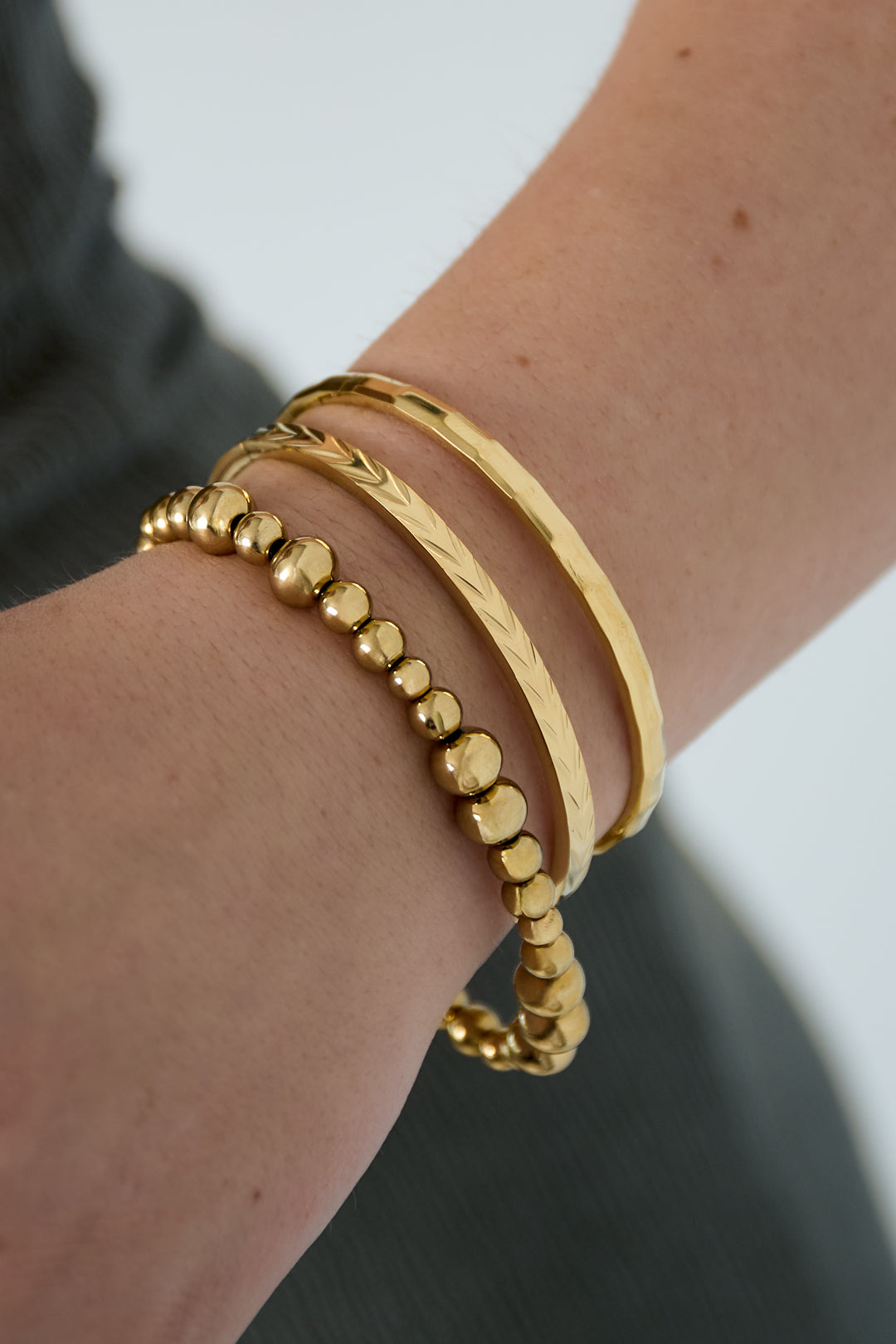 Armbanden van roestvrij staal, geometrisch, casual, dagelijks