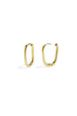Oval hoops Stainless Steel